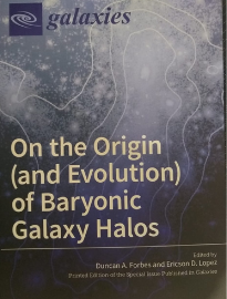 On the origin (and evolution) of baryonic galaxy halos