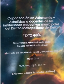 Capacitación en Astronomía y Astrofísica a docentes de las instituciones educativas municipales